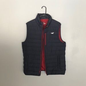 Hollister puffer vest